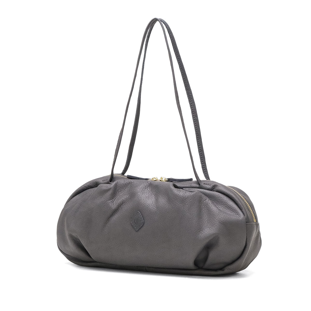 クレドラン CLEDRAN ボストンバッグ レディース バッグ 小さめ ブランド ミニ 大人 肩掛け レザー ハンドル おしゃれ シンプル コンパクト ミニボストン 女性 日本製 GALE TUCK BOSTON CL-3848 （GRAY） GRAY