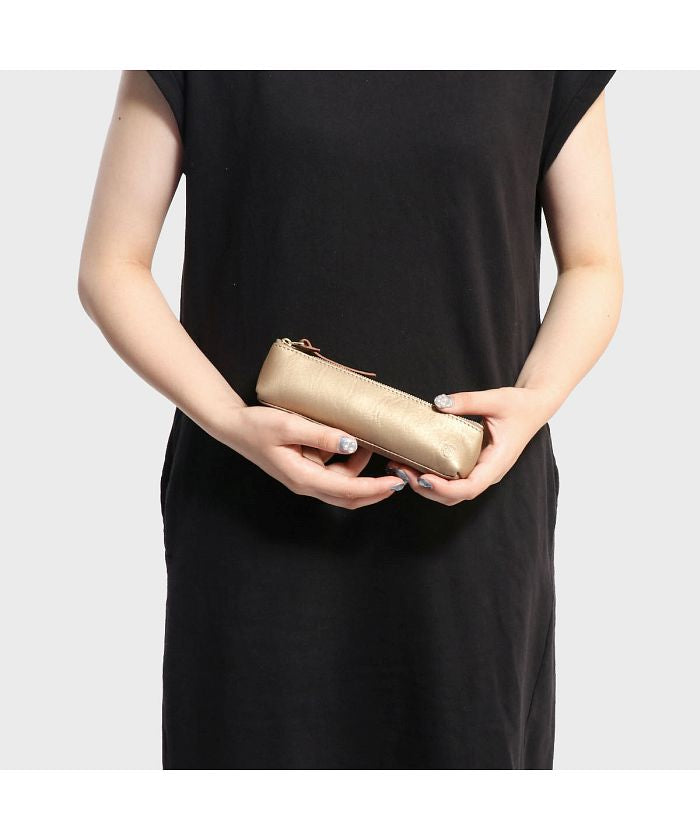 クレドラン CLEDRAN クレドラン ペンケース CLEDRAN アモ AMO PEN CASE 筆入れ レザー シンプル 本革 CLー2813 （ブラウン） ブラウン