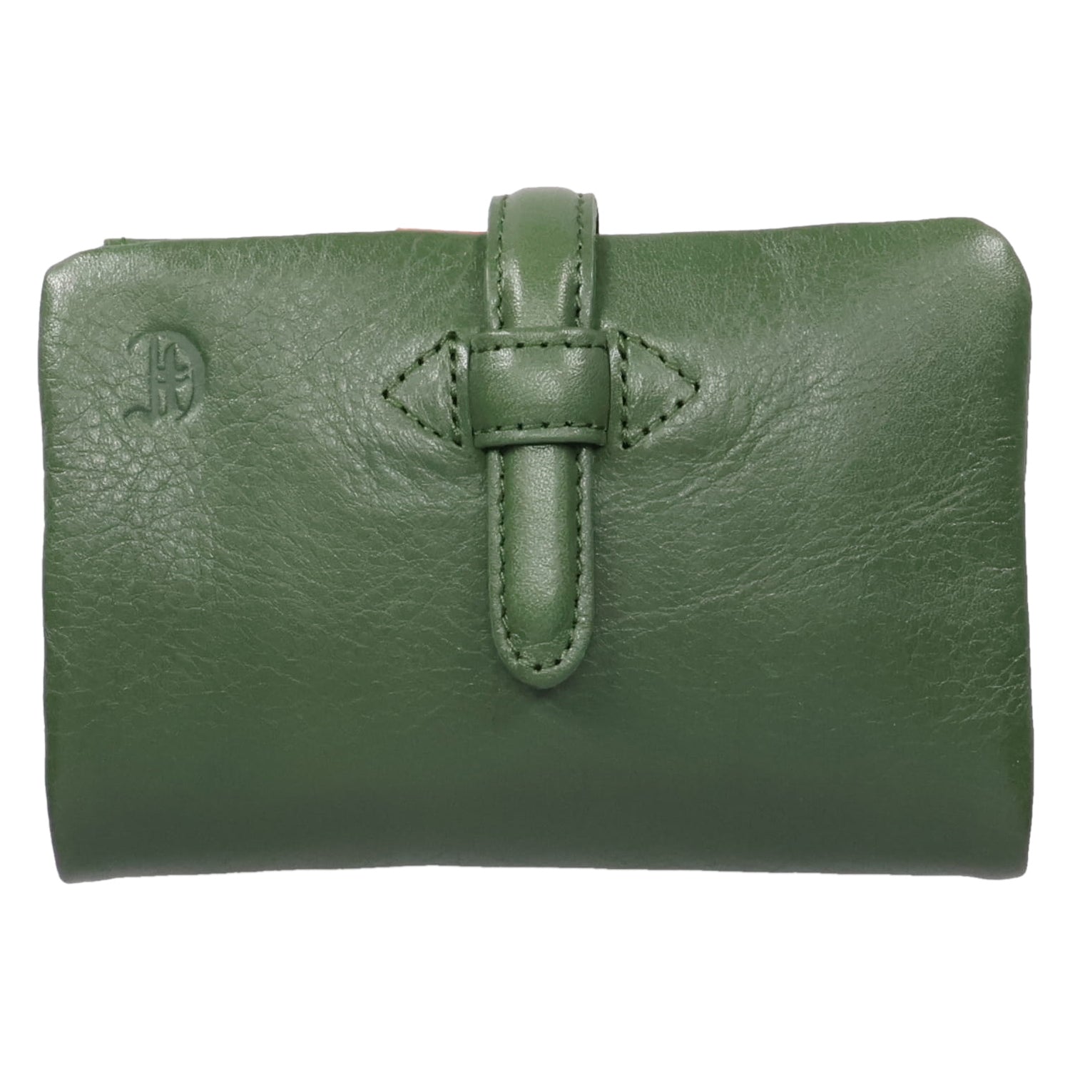 クレドラン CLEDRAN 財布 二つ折り財布 レディース 本革 牛革 日本製 ADORE WALLET M S6218 （グリーン） グリーン