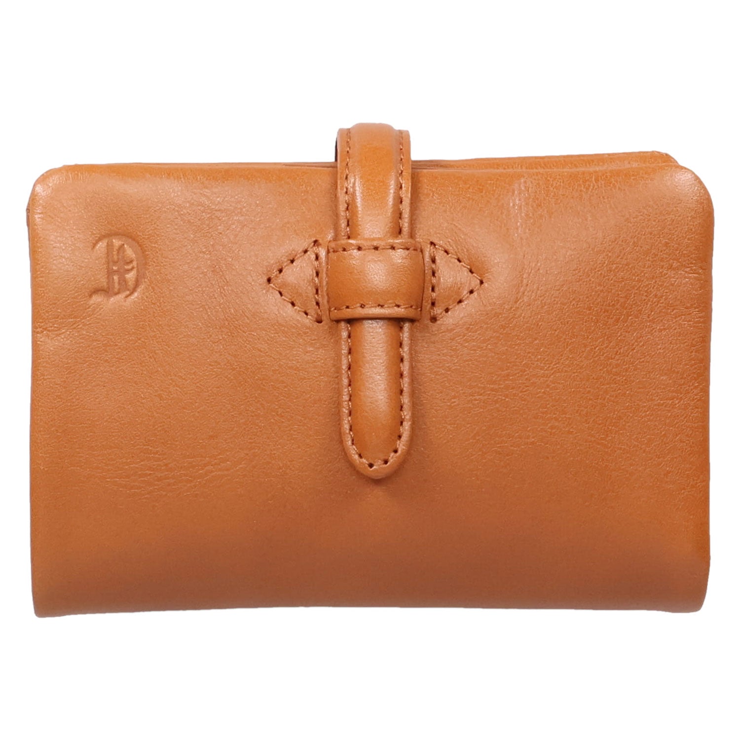 クレドラン CLEDRAN 財布 二つ折り財布 レディース 本革 牛革 日本製 ADORE WALLET M S6218 （キャメル） キャメル