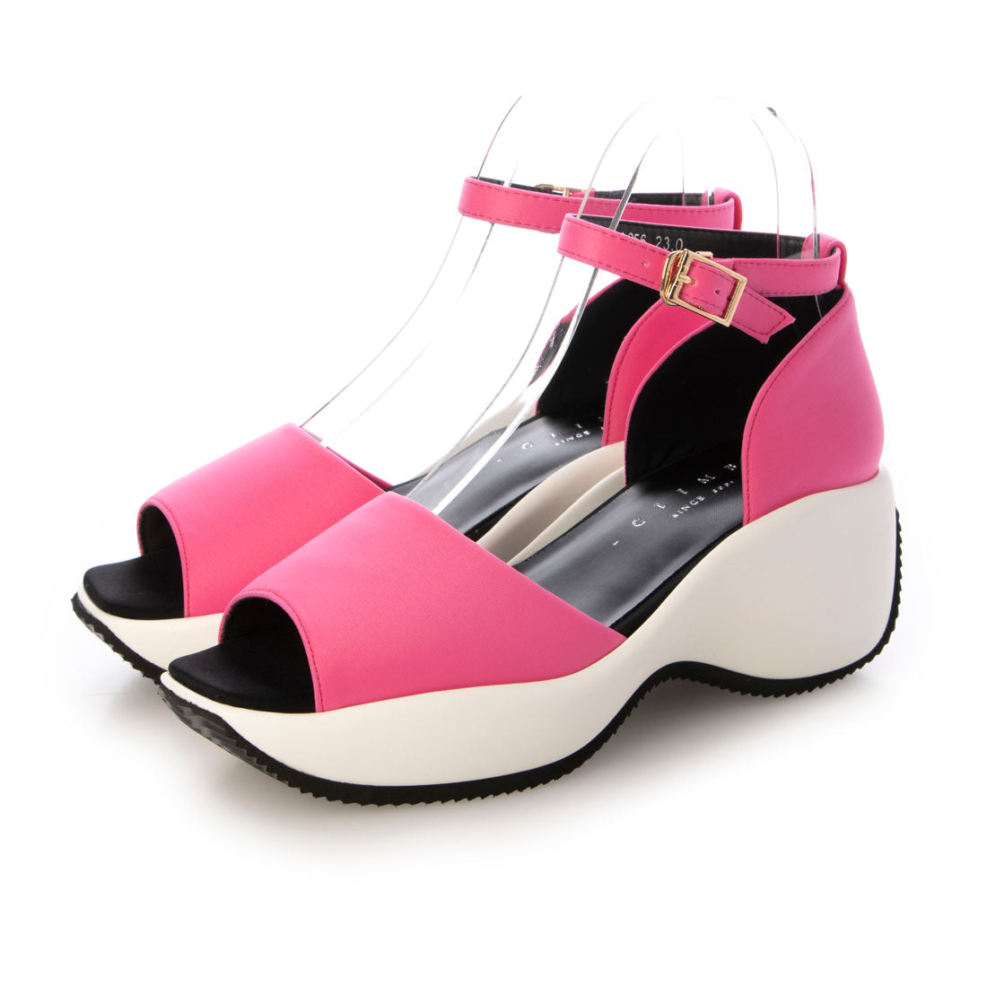 クライム climb ストラップ付厚底サンダル （PINK） PINK
