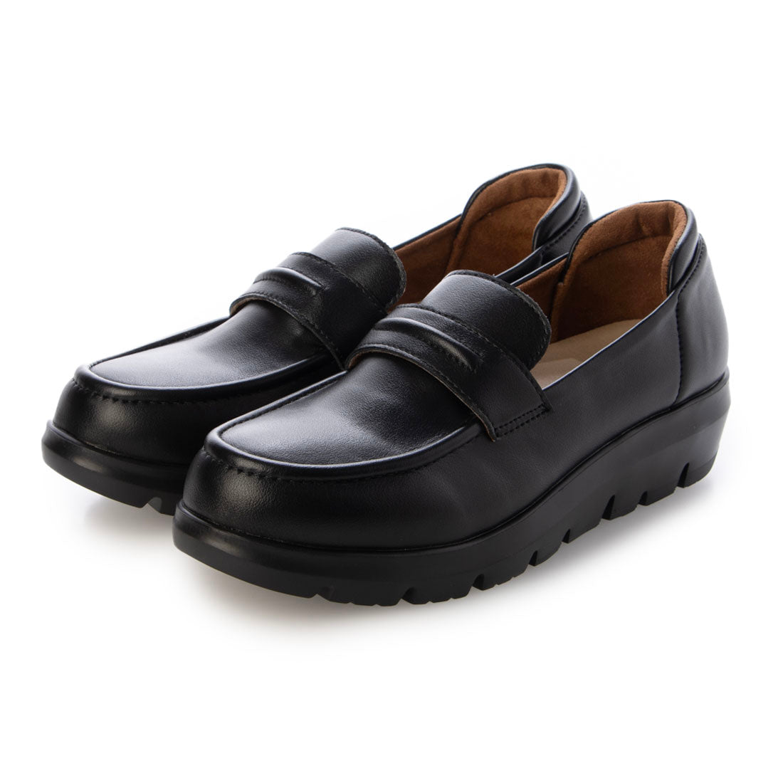 クライム climb レザーカジュアルローファー （BLACK） BLACK