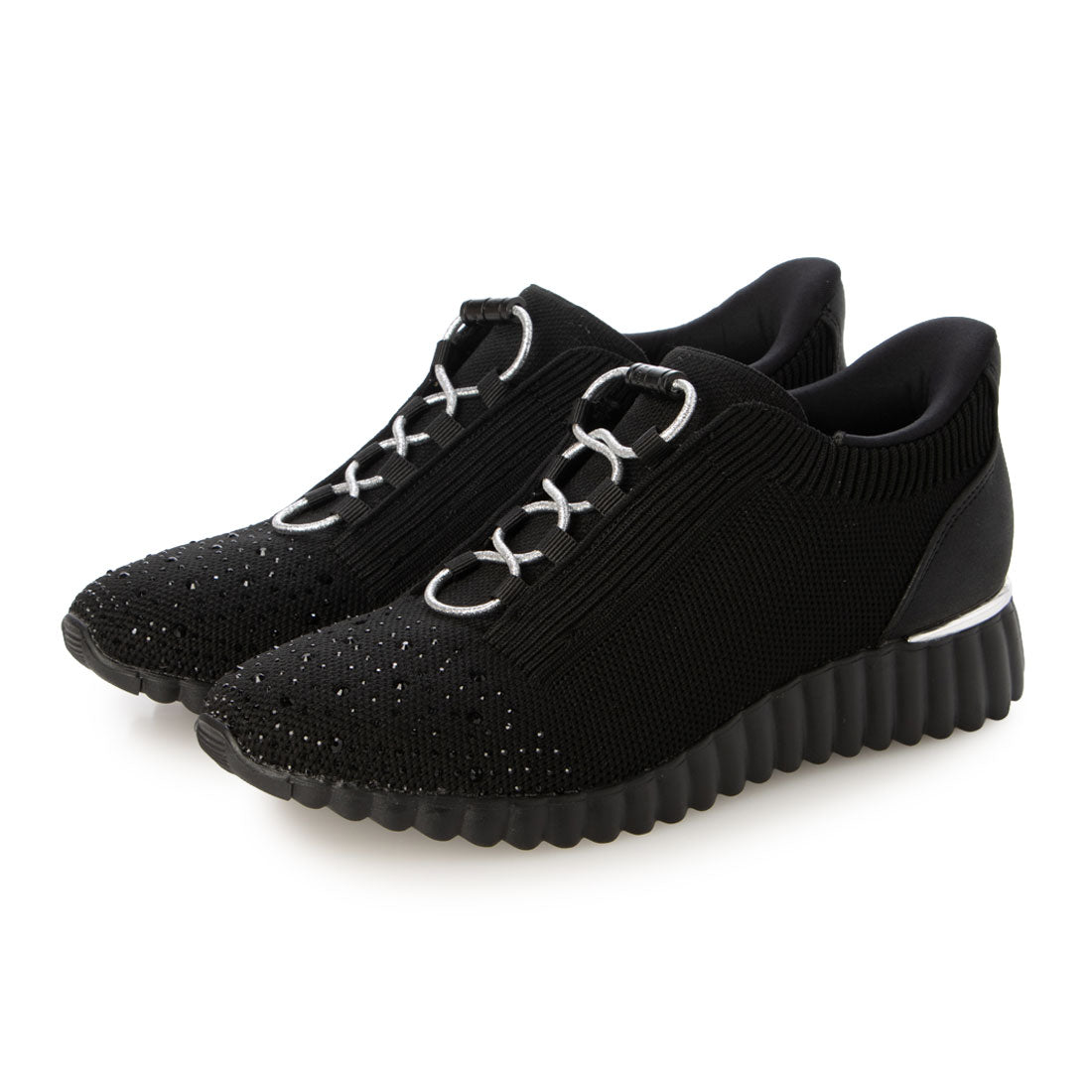 クライム climb 接触冷感?UVカット加工スニーカー （BLACK） BLACK