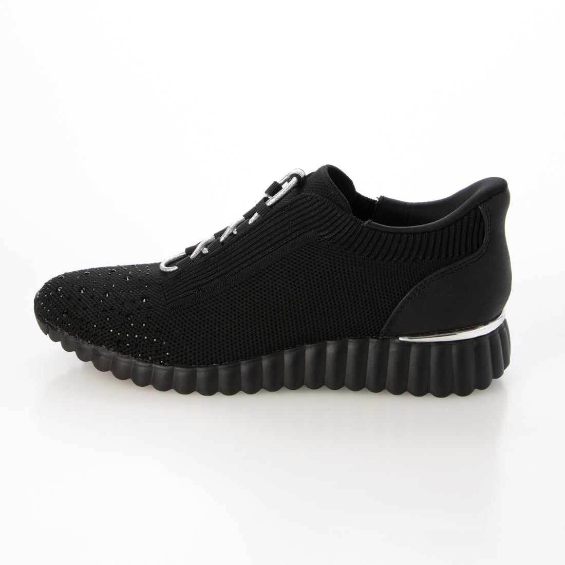 クライム climb 接触冷感?UVカット加工スニーカー （BLACK） BLACK