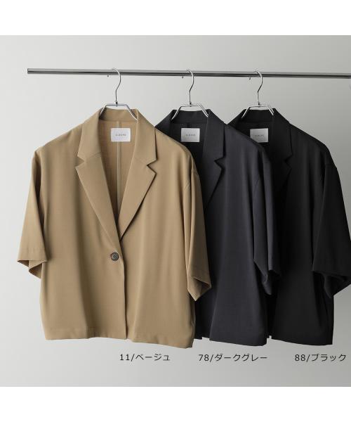 クロシェ CLOCHE CLOCHE ジャケット 85615 テーラード 接触冷感 （88/ブラック） 88/ブラック