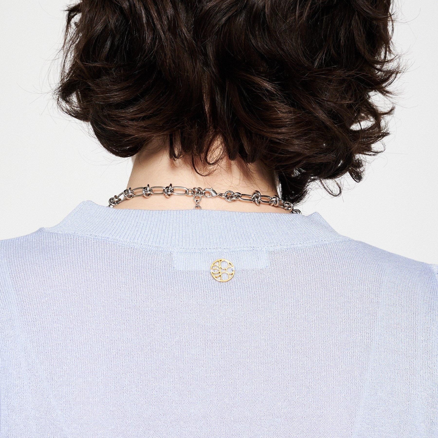 クロエンス cloenc 【手洗い可】バルーンスリーブニットプルオーバー （ラベンダー(080)） ラベンダー(080)