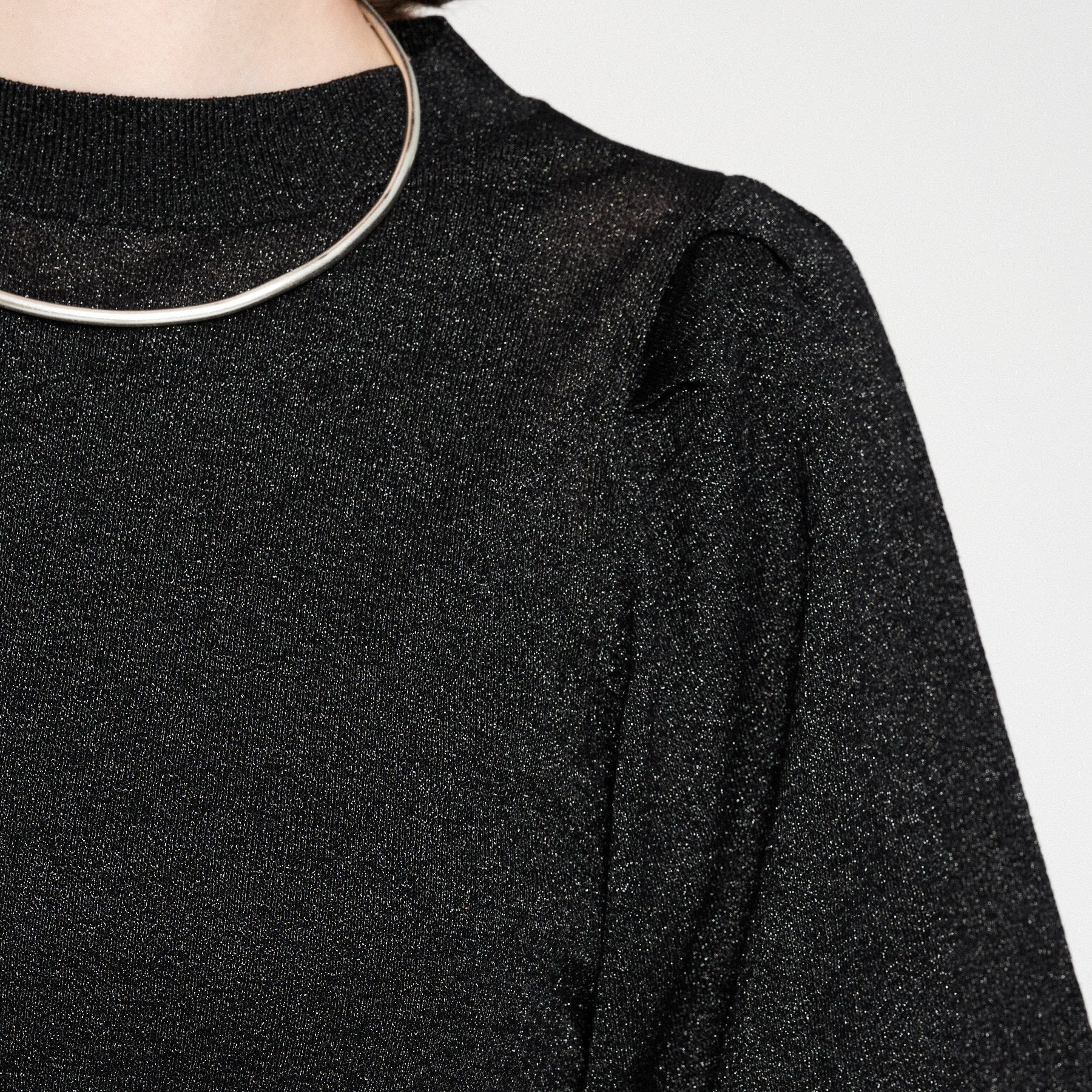 クロエンス cloenc 【手洗い可】バルーンスリーブニットプルオーバー （ラベンダー(080)） ラベンダー(080)