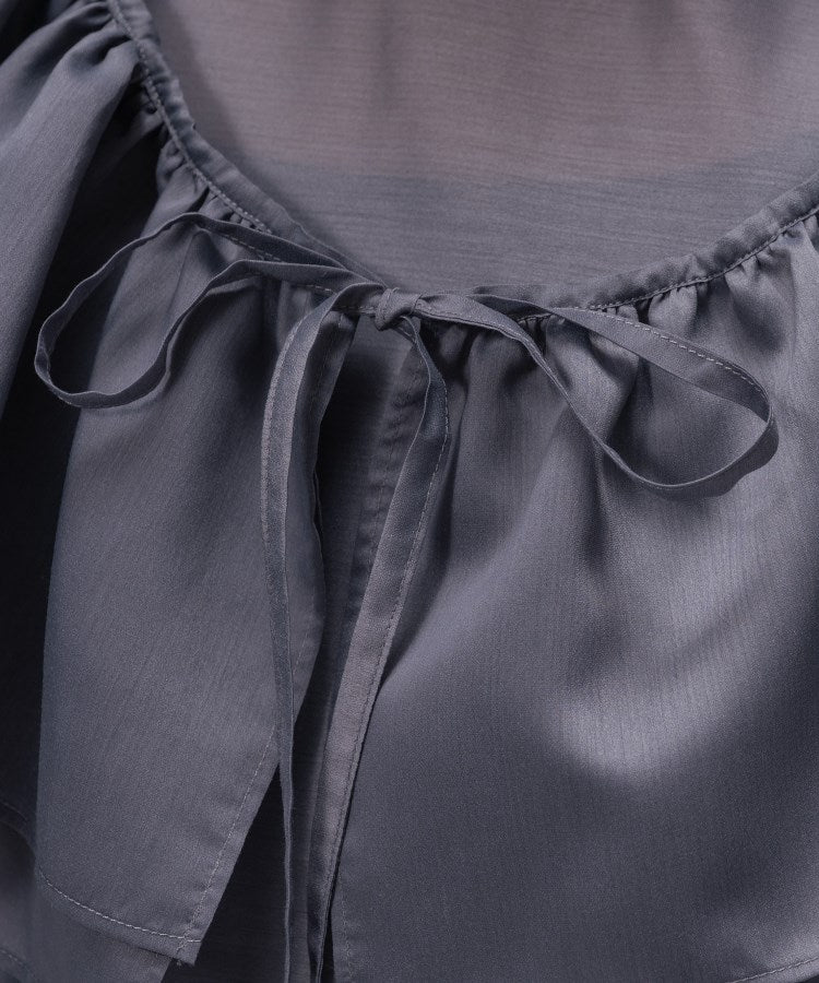 クロエンス cloenc 【手洗い可】4wayフリル付きブラウス （ベージュ(052)） ベージュ(052)