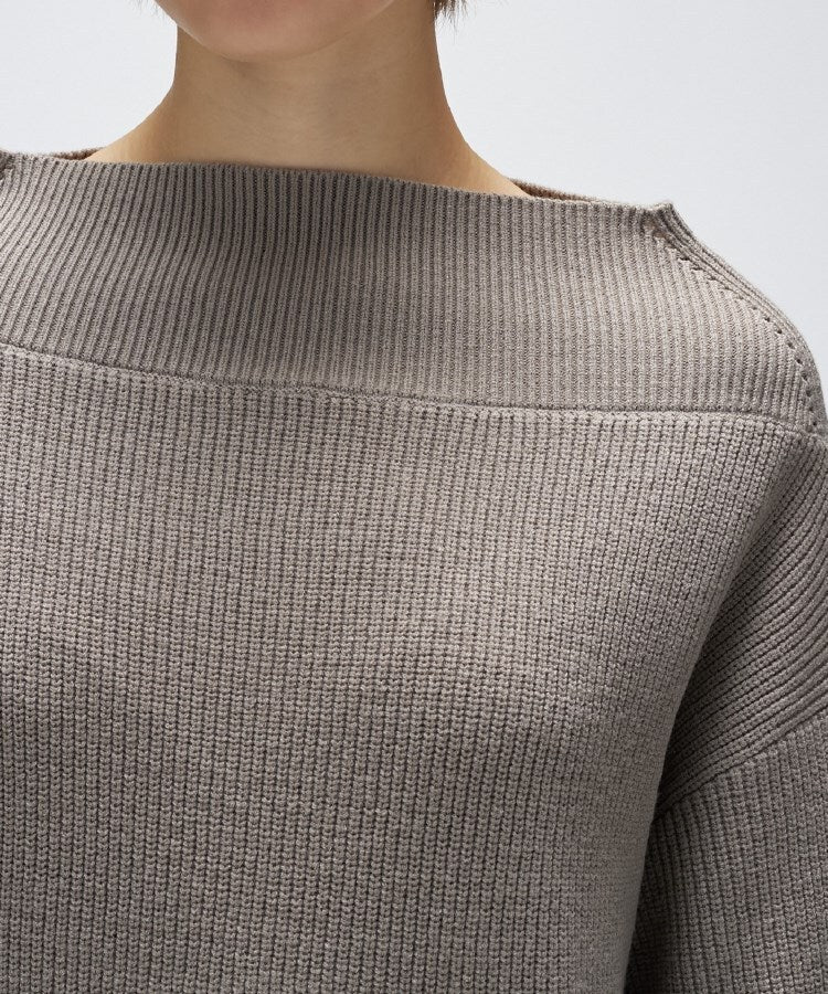 クロエンス cloenc 畦ニットロングワンピース （グレージュ(050)） グレージュ(050)