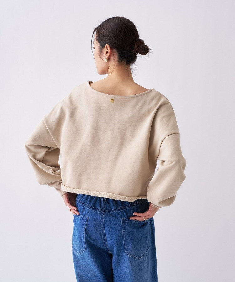 クロエンス cloenc 【Philly chocolate】キャットモチーフ2wayスウェット （ベージュ(152)） ベージュ(152)