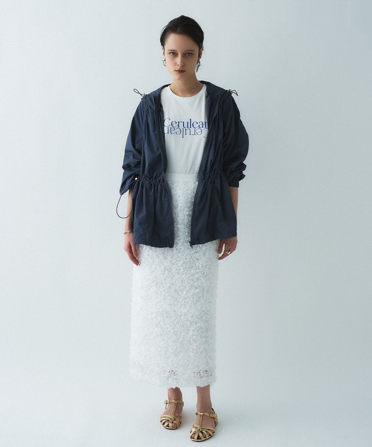 クロエンス cloenc ロゴプリントTシャツ （サックスブルー(290)） サックスブルー(290)