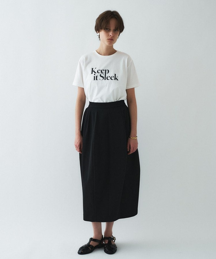 クロエンス cloenc ロゴプリントTシャツ （サックスブルー(290)） サックスブルー(290)