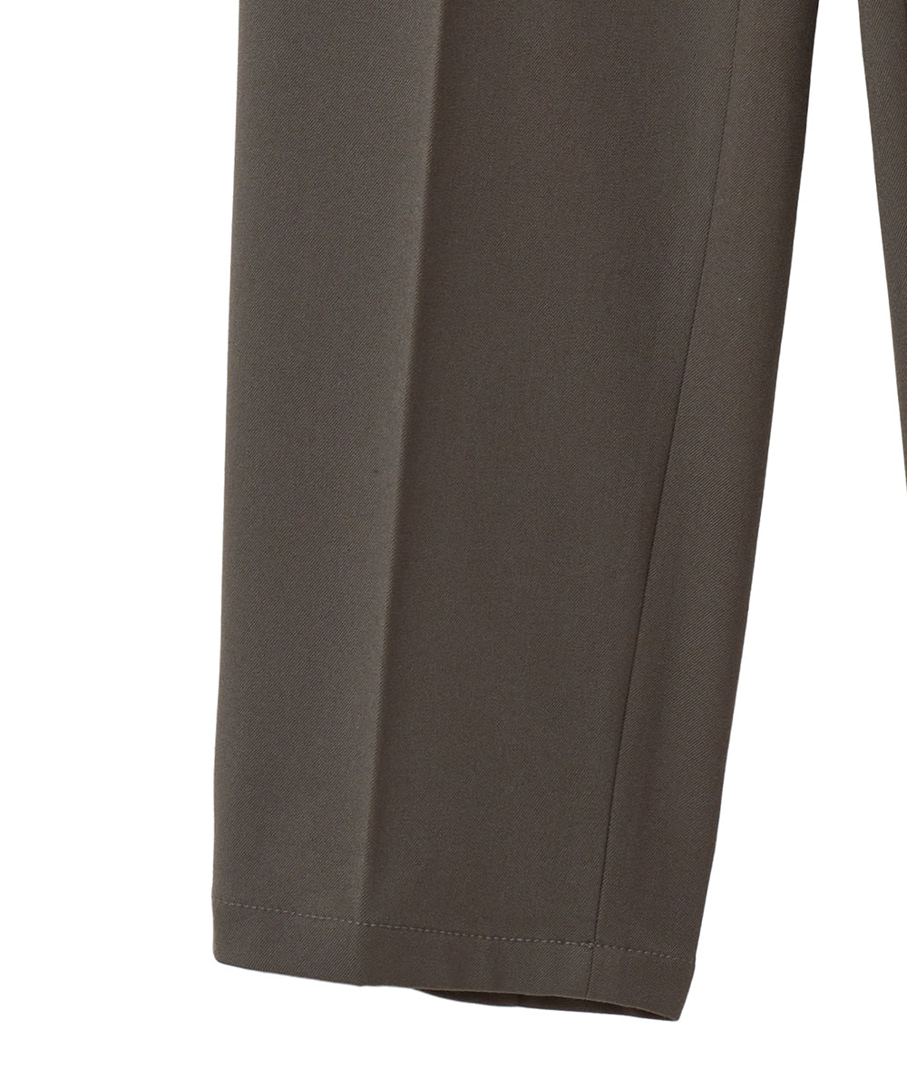 マノフ MANOF POCKET STITCH CENTER PRESS PANTS （KHAKI） KHAKI