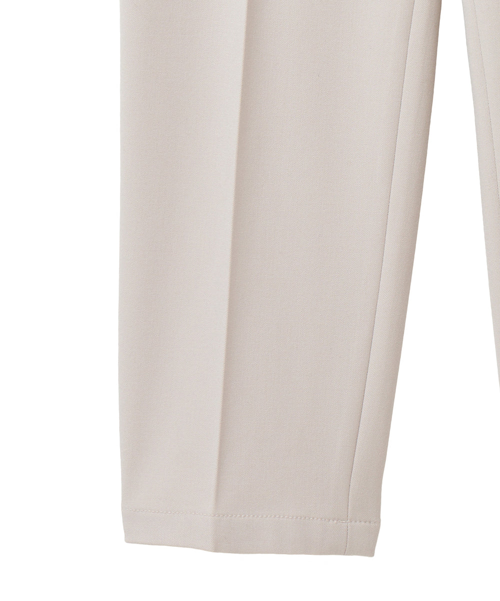 マノフ MANOF POCKET STITCH CENTER PRESS PANTS （KHAKI） KHAKI