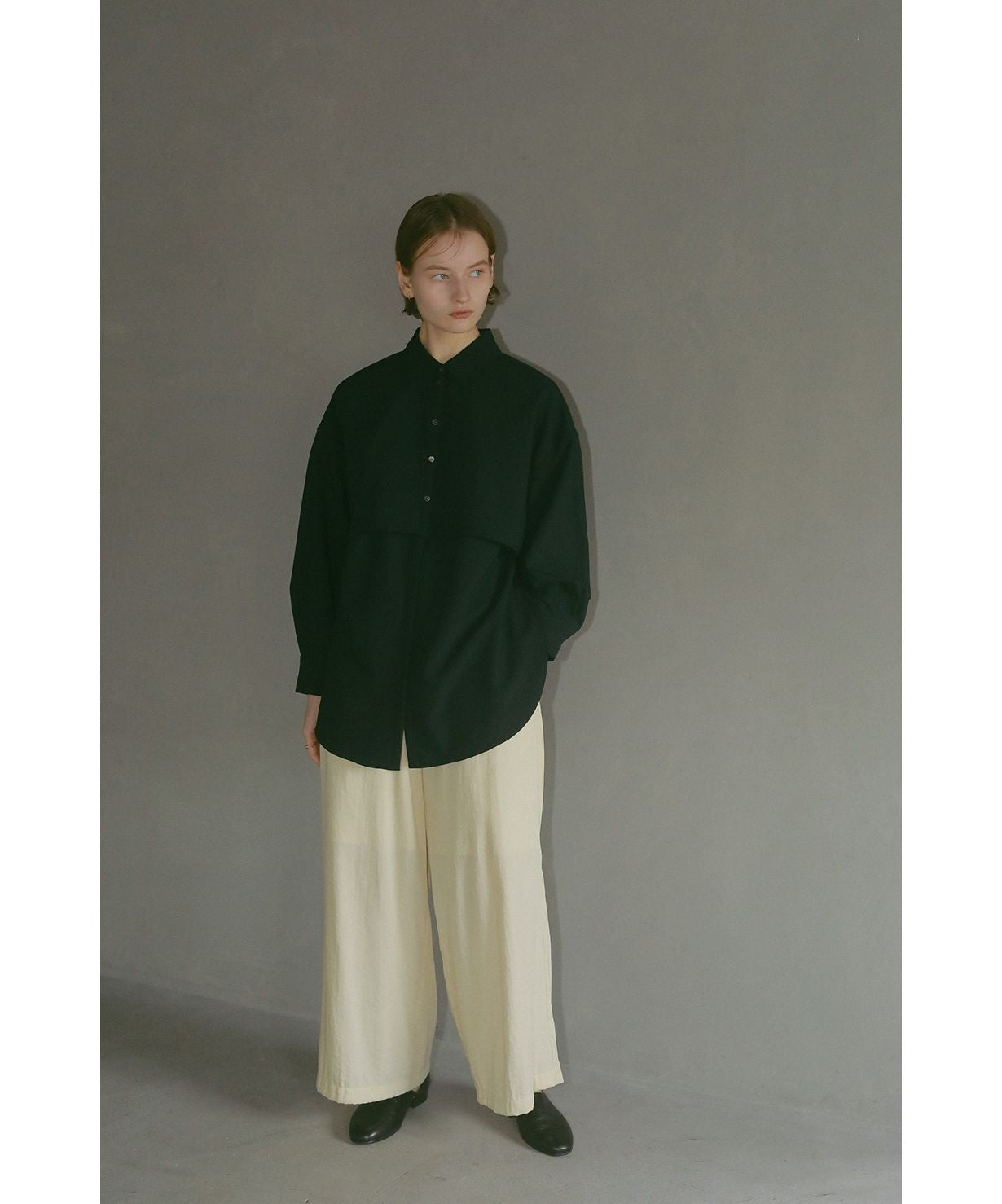 マノフ MANOF LAYERED SHIRT