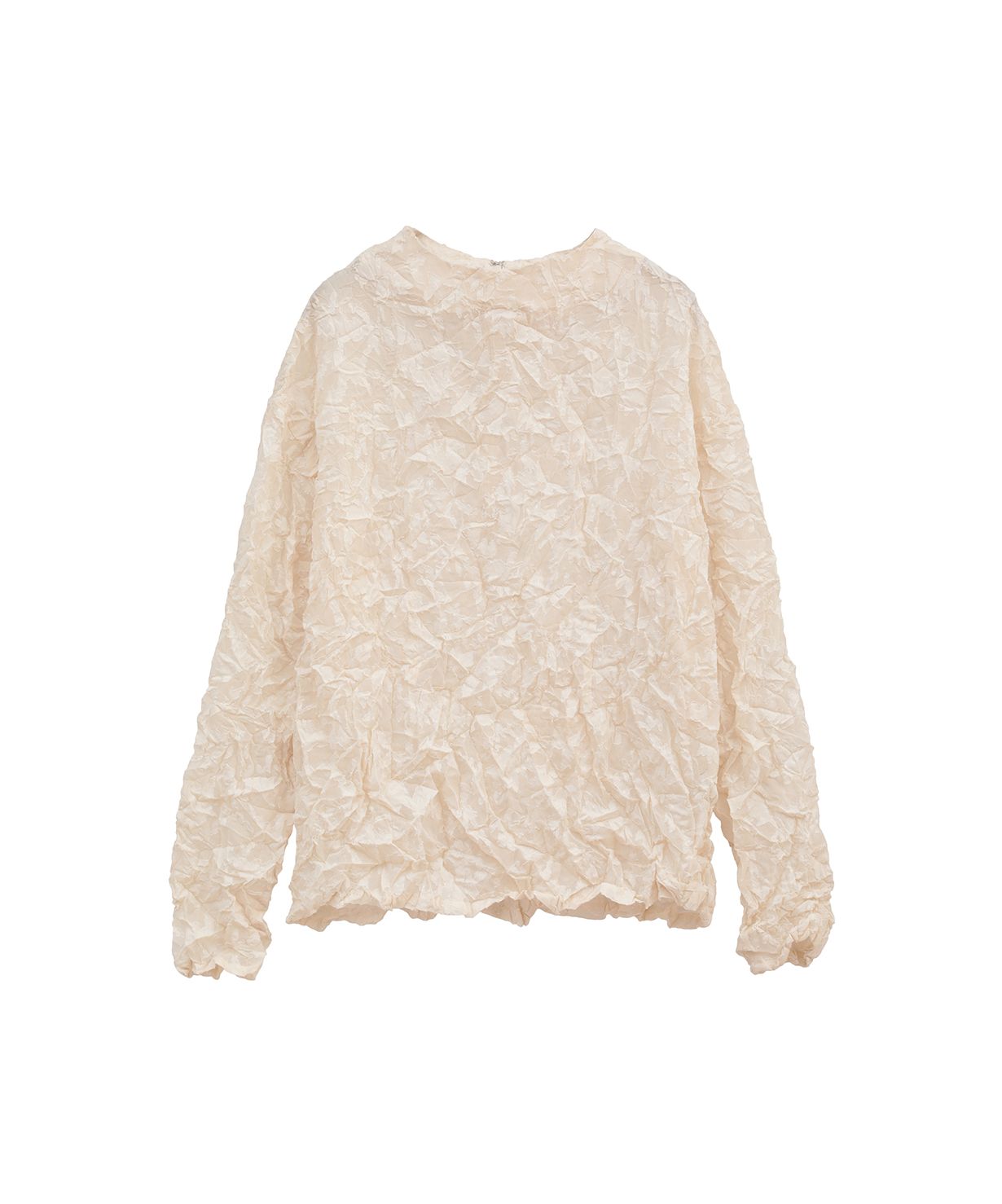 マノフ MANOF SHADOW CROUD PULL OVER （WHITE） WHITE