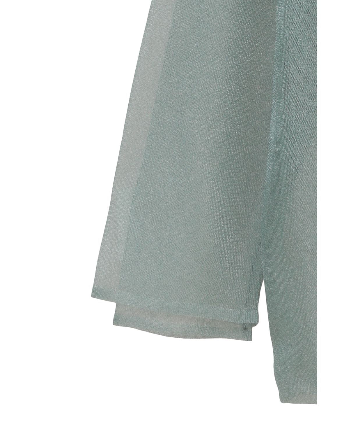 マノフ MANOF DOUBLE LAYERED KNIT （MINT） MINT