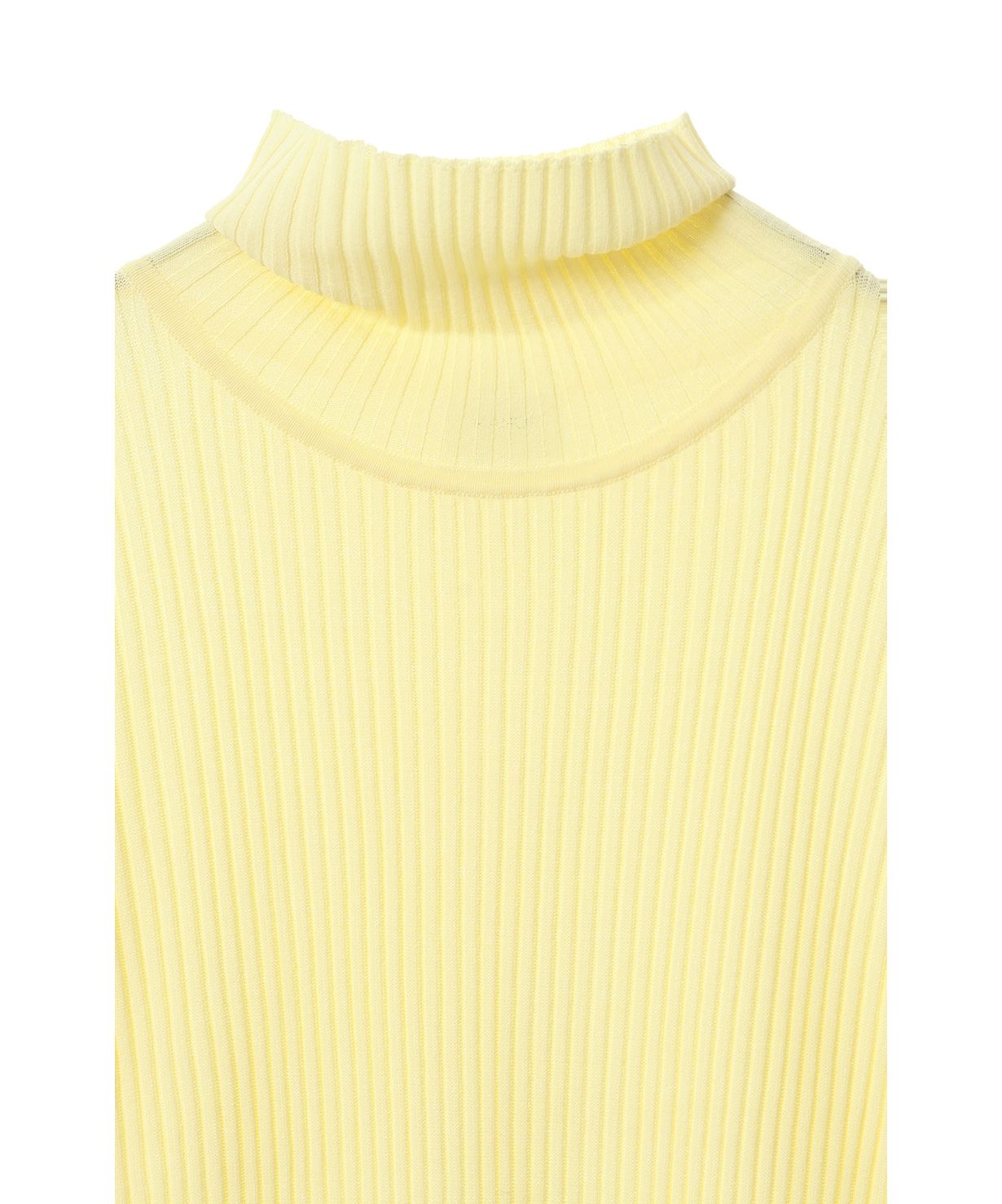 マノフ MANOF TURTLE NECK WIDE SLEEVE RIB KNIT （PINK） PINK