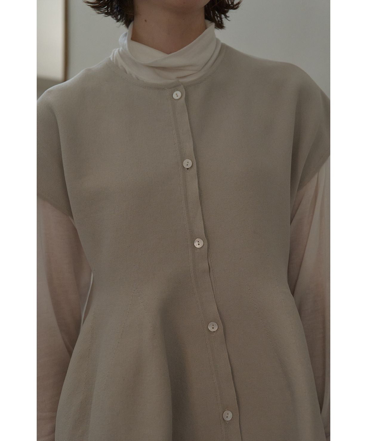 マノフ MANOF VOLUME KNIT TOPS