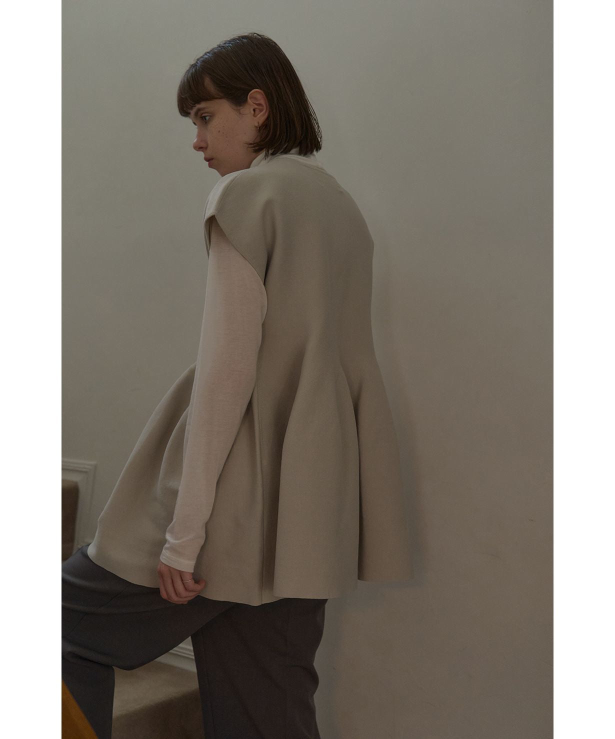 マノフ MANOF VOLUME KNIT TOPS