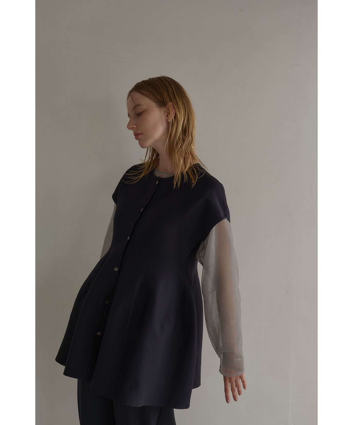 マノフ MANOF VOLUME KNIT TOPS