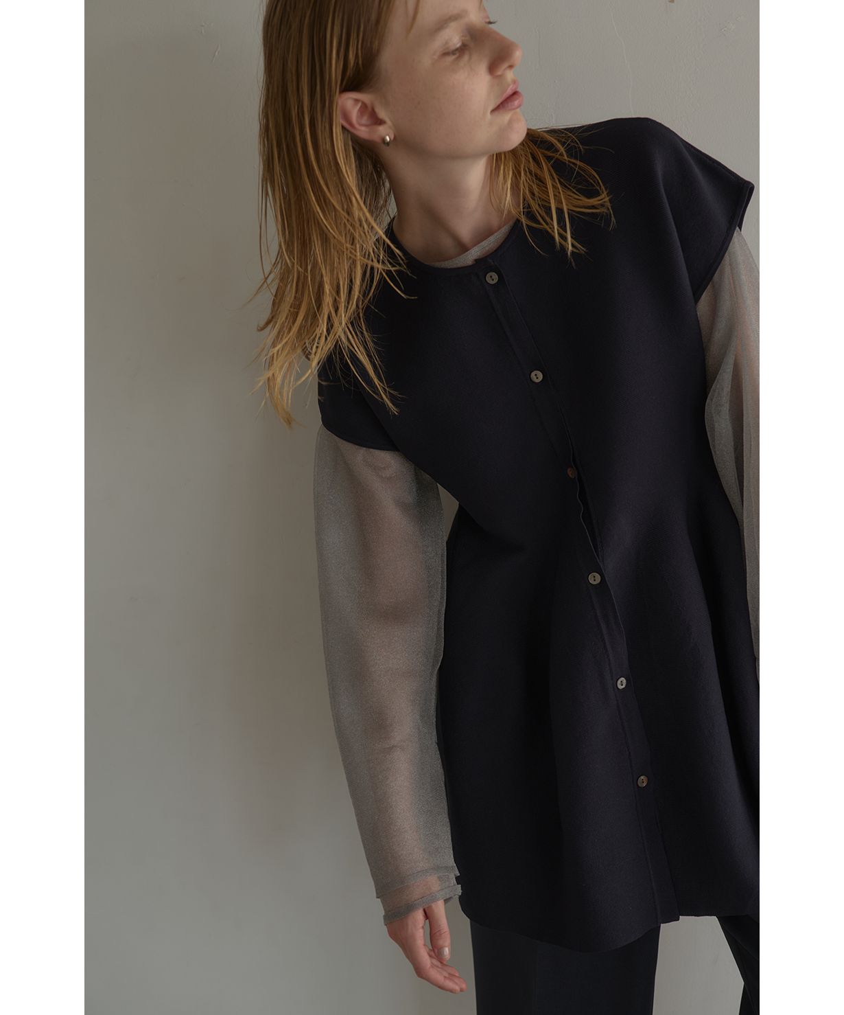 マノフ MANOF VOLUME KNIT TOPS