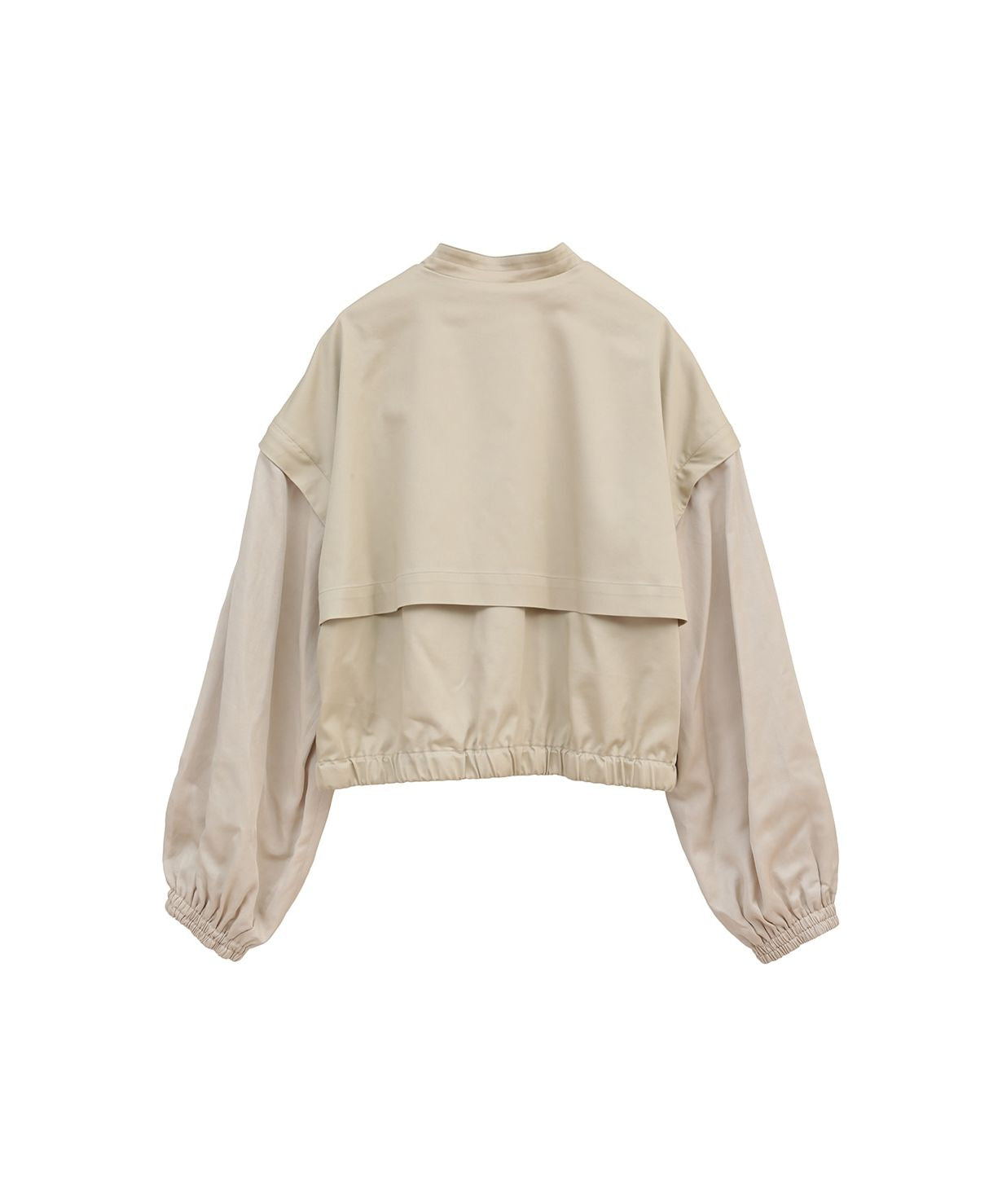 マノフ MANOF LAYERD COMBI BLOUSON （BEIGE） BEIGE
