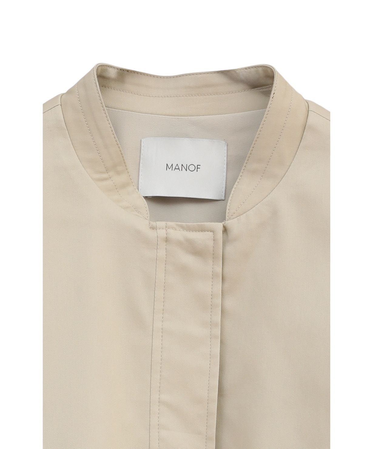 マノフ MANOF LAYERD COMBI BLOUSON （BEIGE） BEIGE
