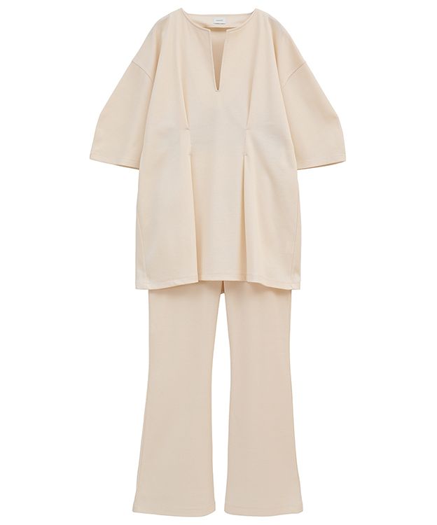 マノフ MANOF WAIST TUCK SET UP （IVORY） IVORY