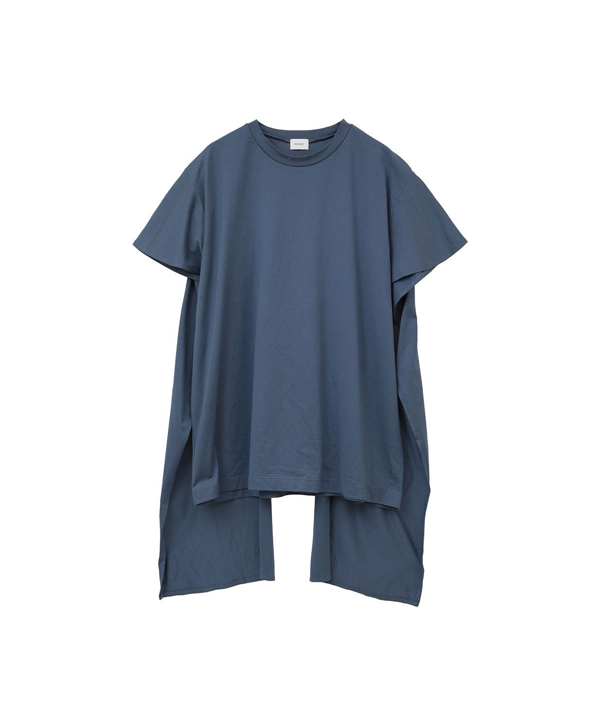 マノフ MANOF BACK LAYERED CUT TOPS