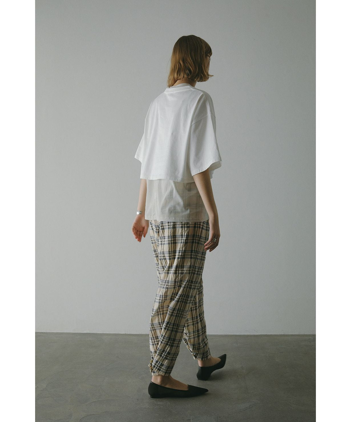 マノフ MANOF BELTED GATHER PANTS （CAMEL） CAMEL