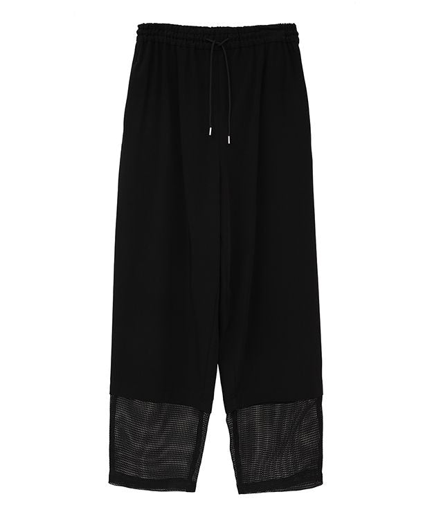 マノフ MANOF SHEER HEM PANTS （BLACK） BLACK