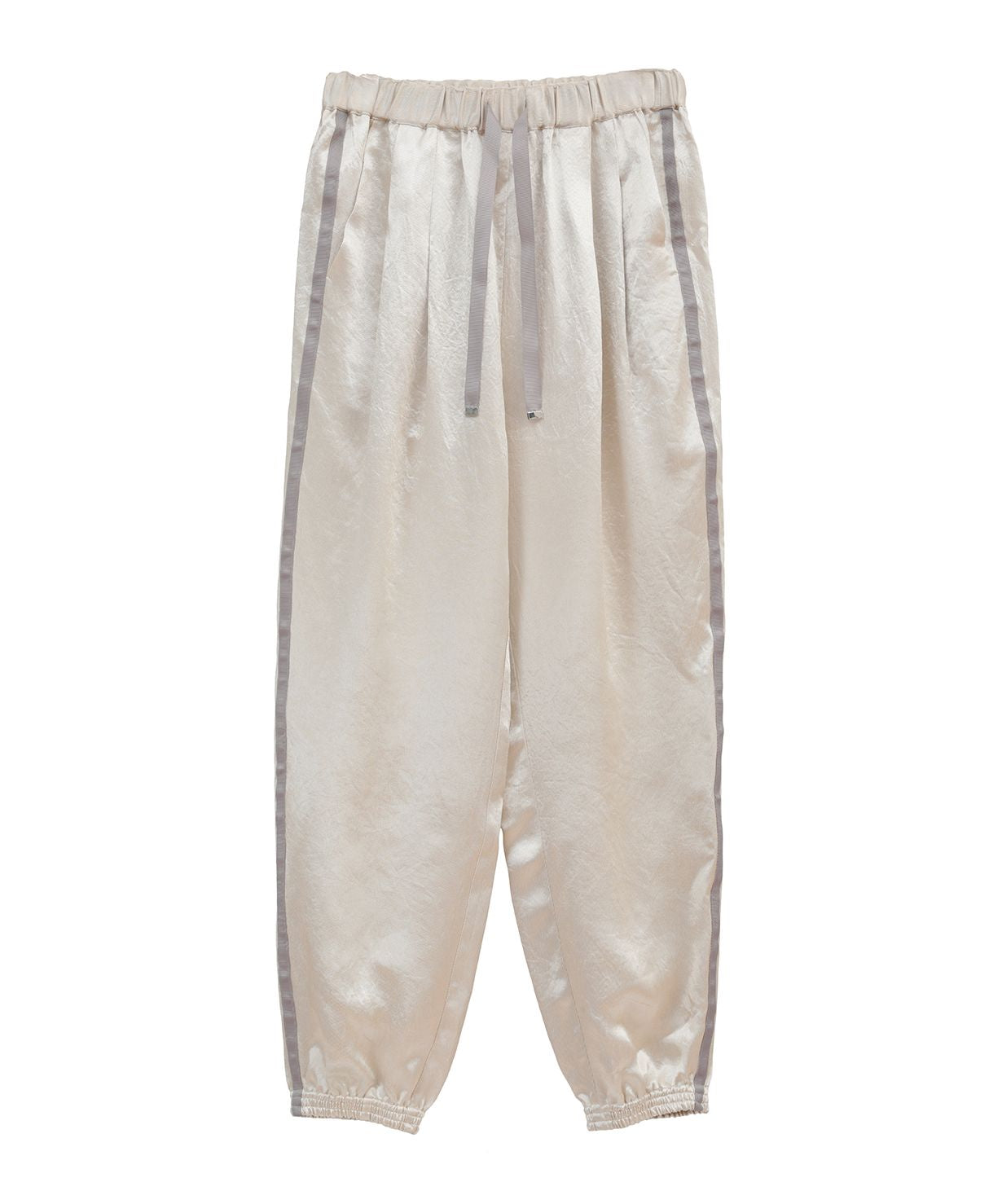 マノフ MANOF SIDE LINE SPORTS SATIN PANTS （NAVY） NAVY