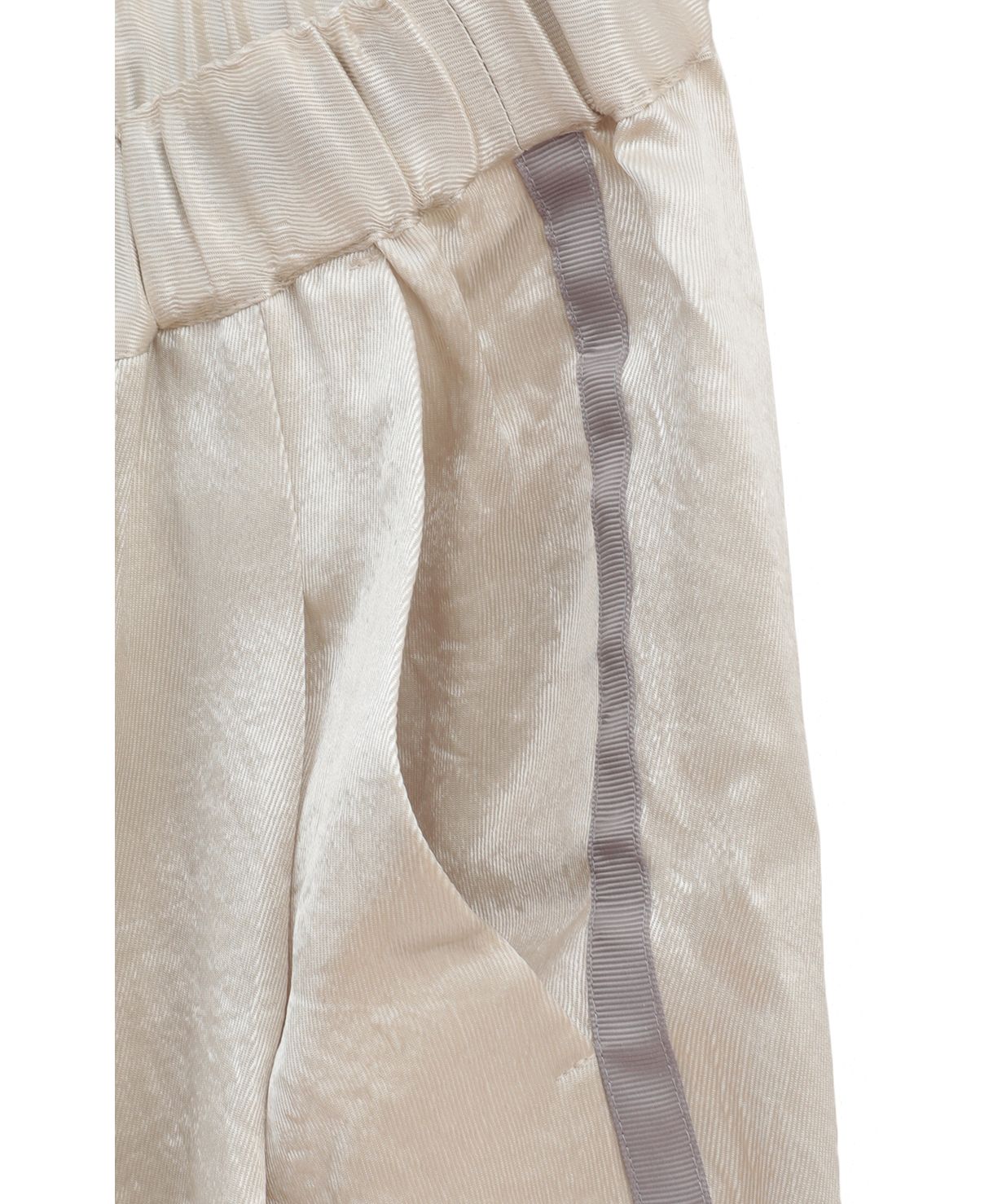 マノフ MANOF SIDE LINE SPORTS SATIN PANTS （NAVY） NAVY