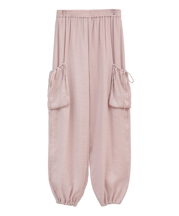 マノフ MANOF MILITARY SATIN PANTS （PINK） PINK