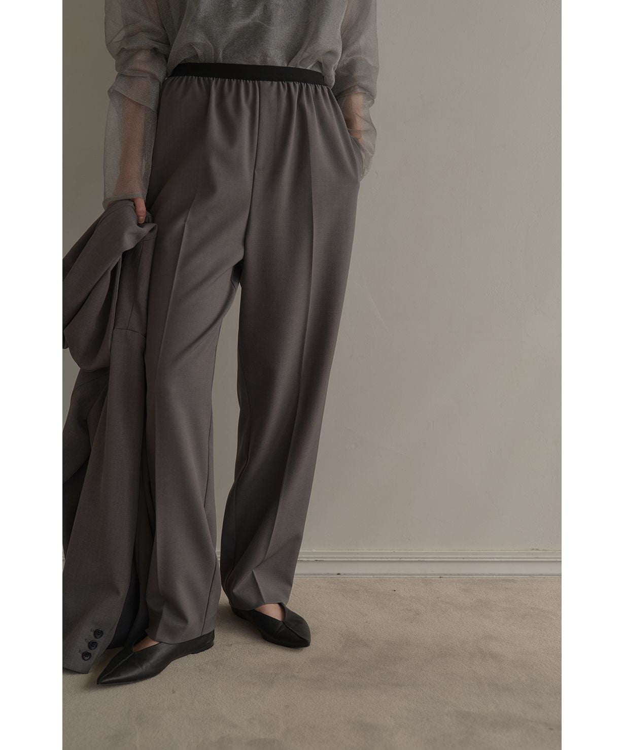 マノフ MANOF 【セットアップ対応商品】TAPERED GOM PANTS （NAVY） NAVY