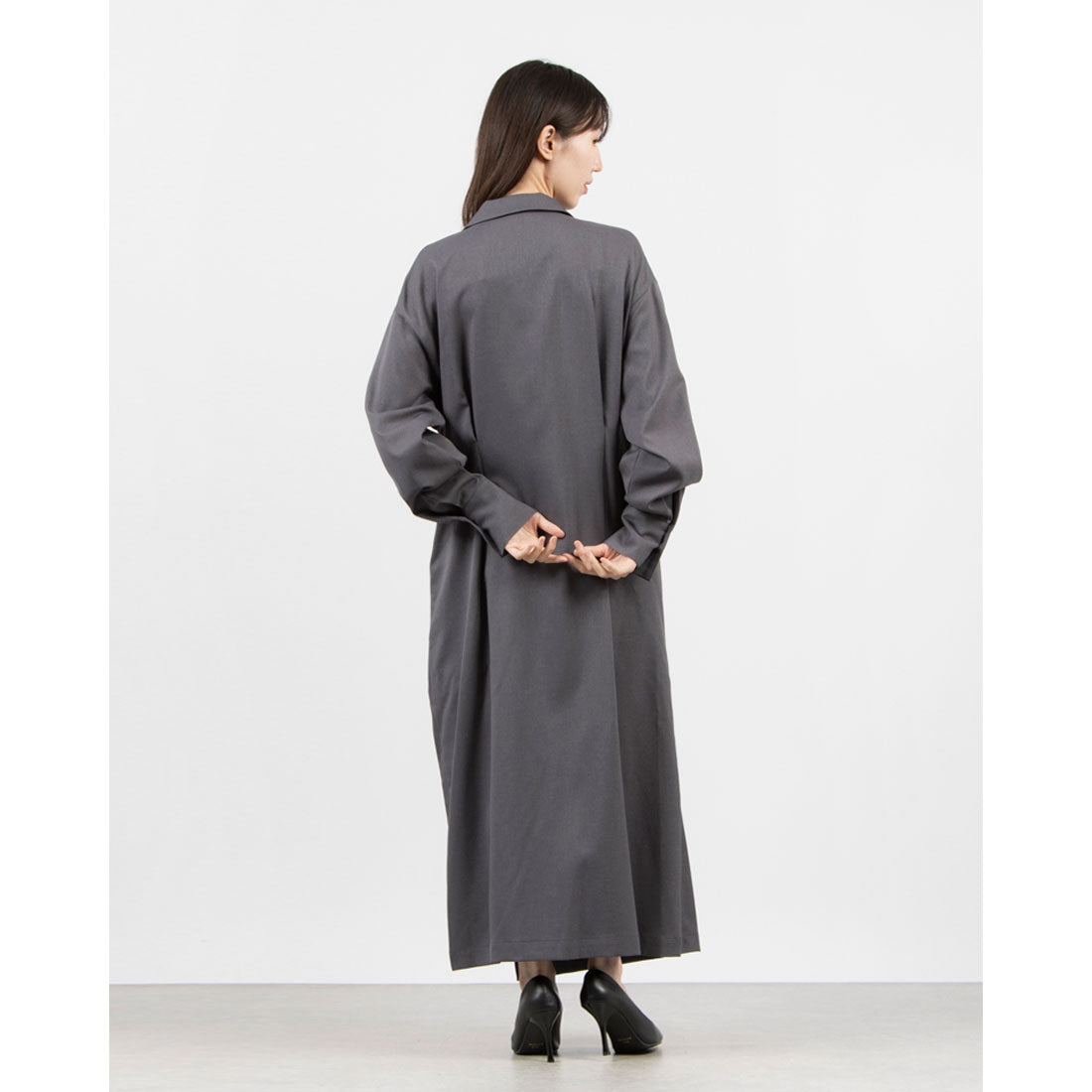 マノフ MANOF WRAP SHIRTS ONEPIECE