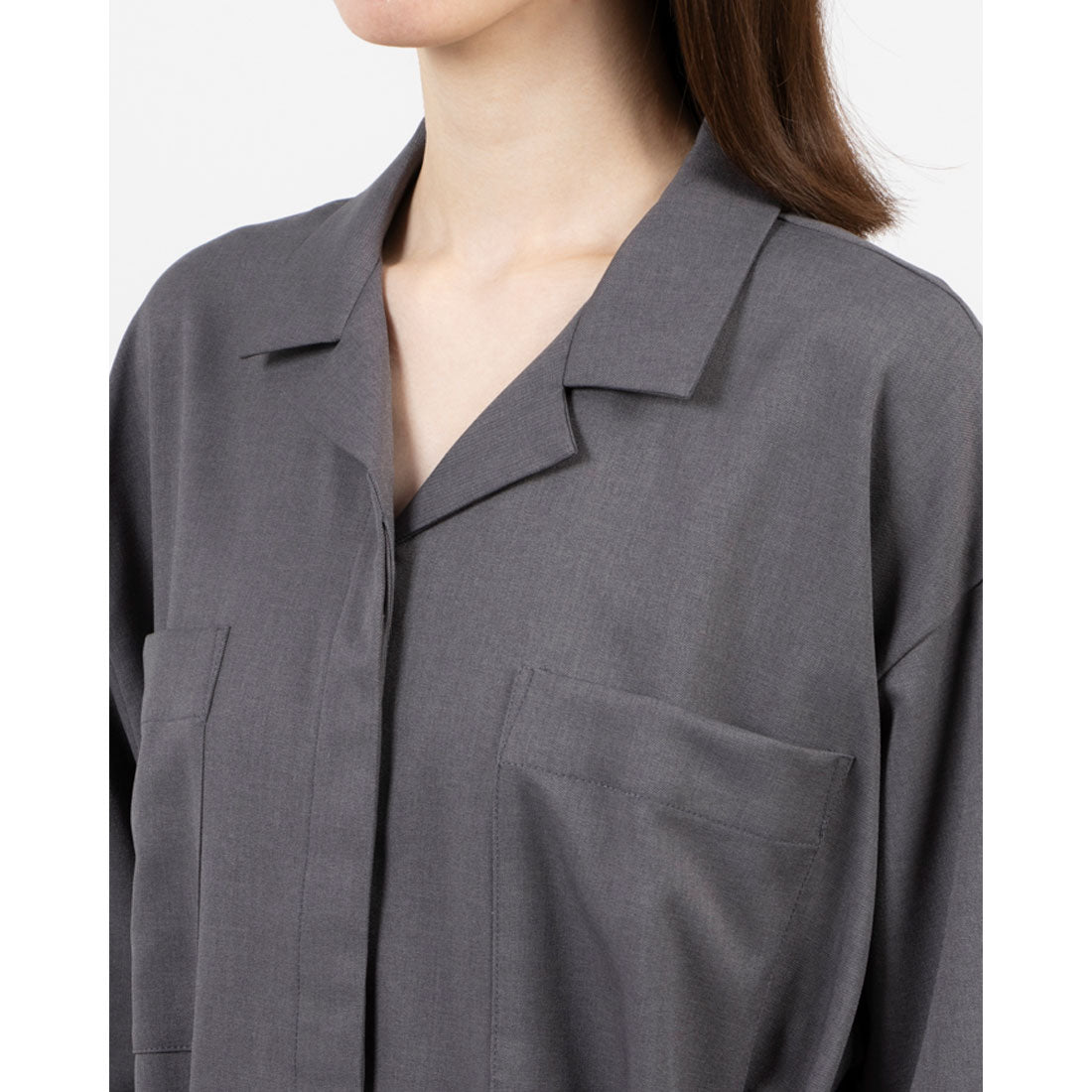 マノフ MANOF WRAP SHIRTS ONEPIECE