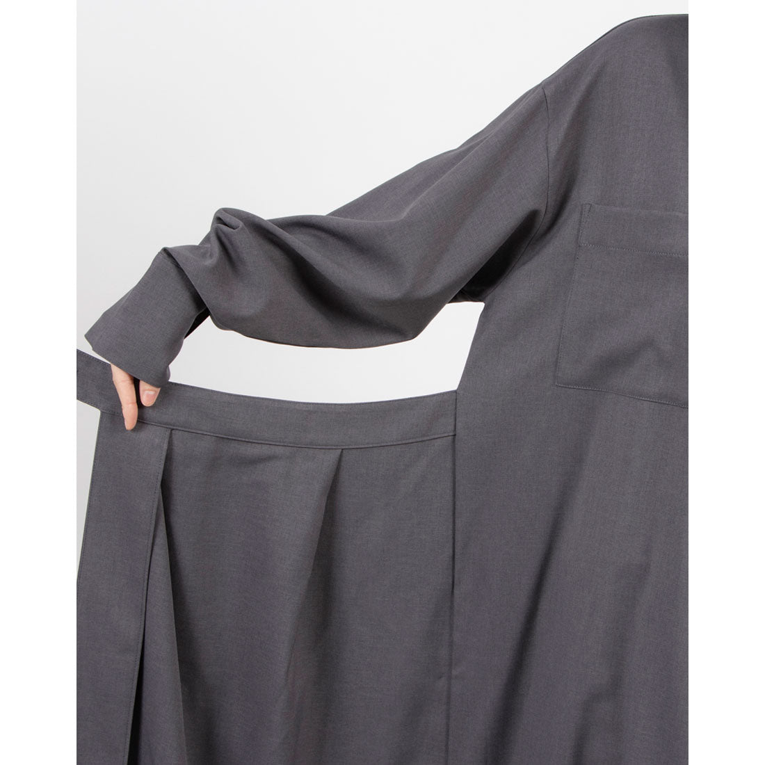 マノフ MANOF WRAP SHIRTS ONEPIECE