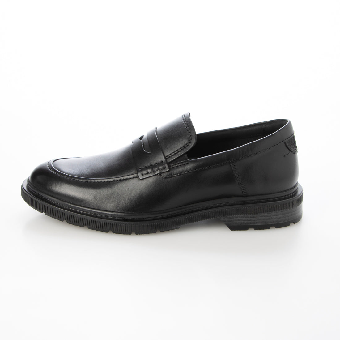 クラークス Clarks Burchill Penny / バーチルペニー （ブラックレザー） ブラックレザー