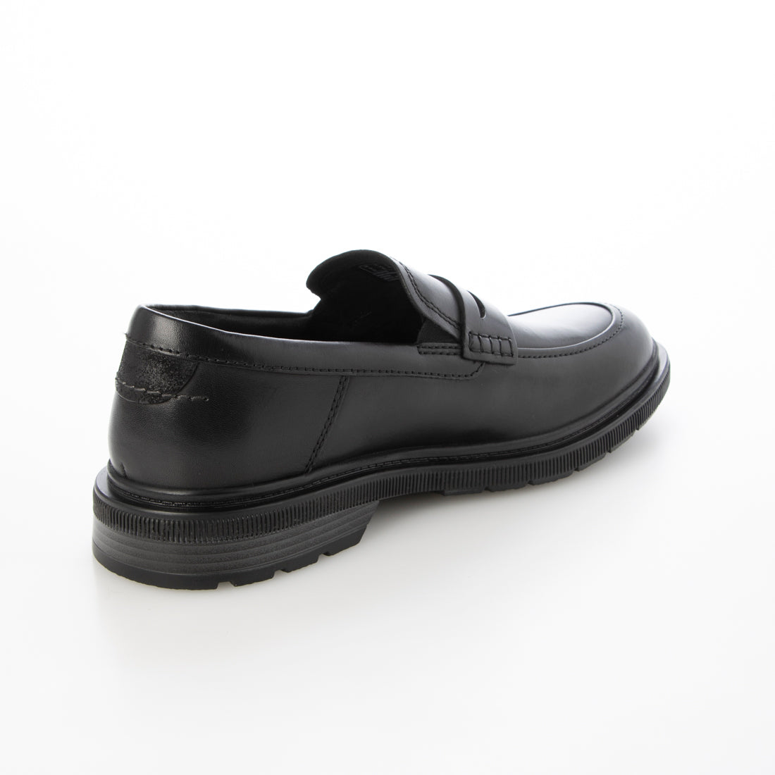 クラークス Clarks Burchill Penny / バーチルペニー （ブラックレザー） ブラックレザー