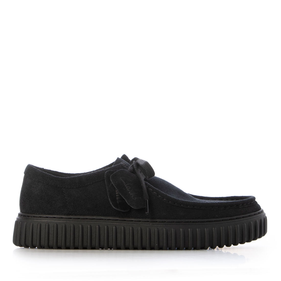 クラークス Clarks TORHILL LO （Black Suede） Black Suede