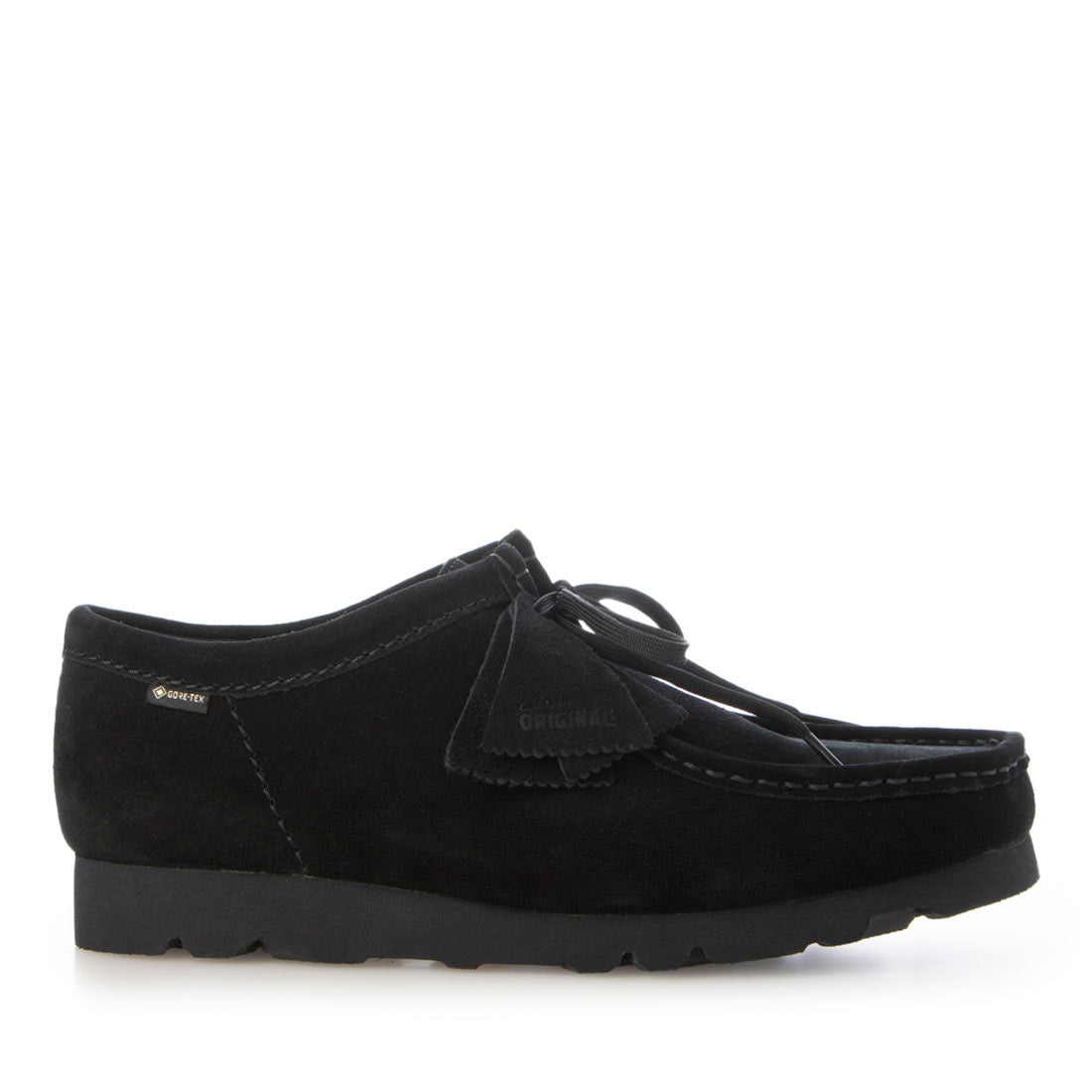 クラークス Clarks CLARKS ORIGINALS クラークス オリジナルス Wallabee GTX Black Suede ワラビー ゴアテックス シューズ ブラックスウェード 26179251 （BLACK） BLACK