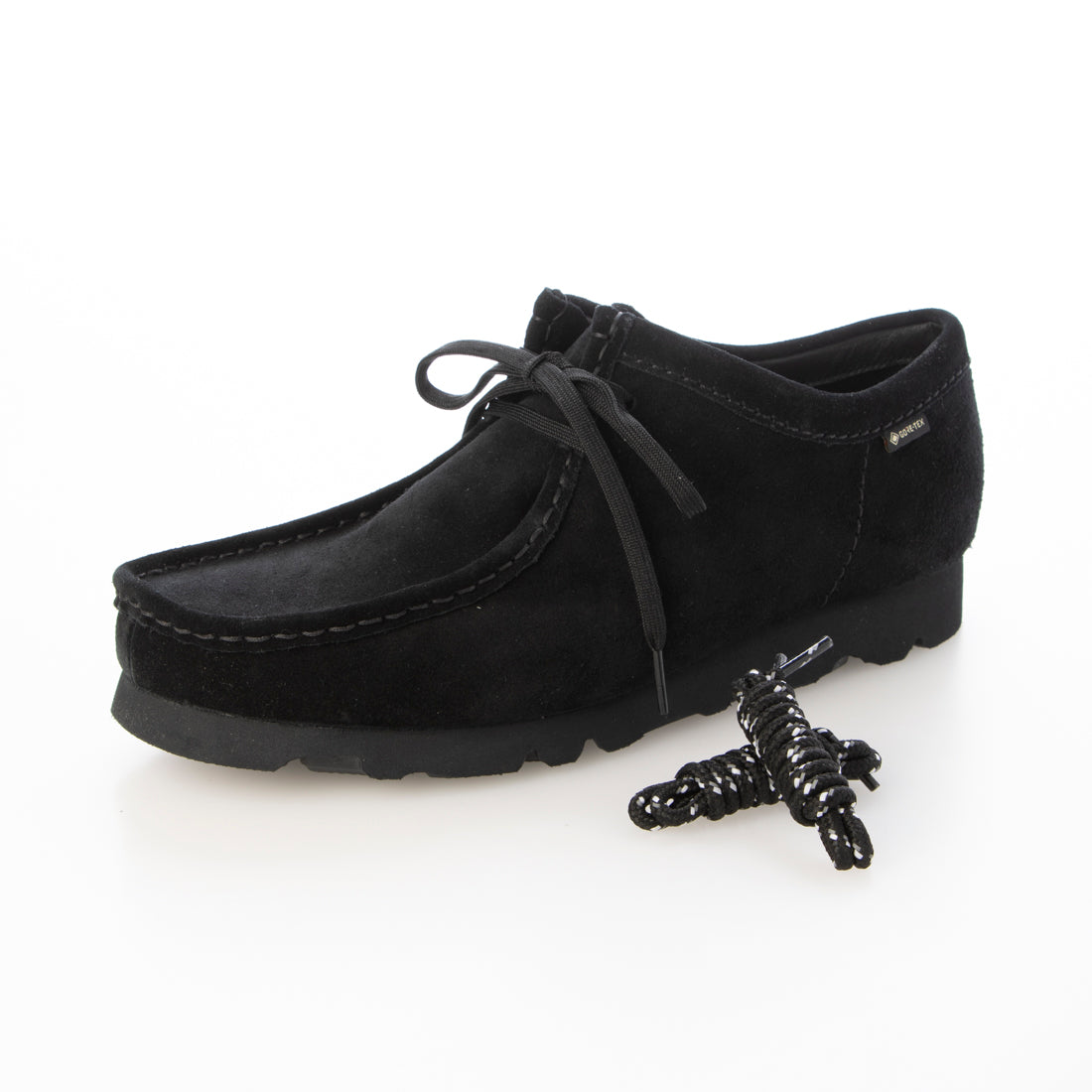 クラークス Clarks CLARKS ORIGINALS クラークス オリジナルス Wallabee GTX Black Suede ワラビー ゴアテックス シューズ ブラックスウェード 26179251 （BLACK） BLACK