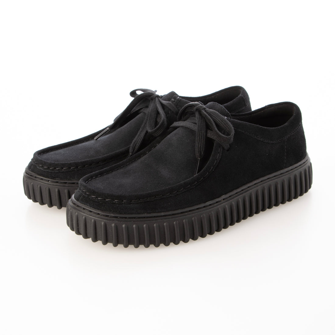 クラークス Clarks Torhill Lo（トーヒル ロー） （ブラックスエード） ブラックスエード