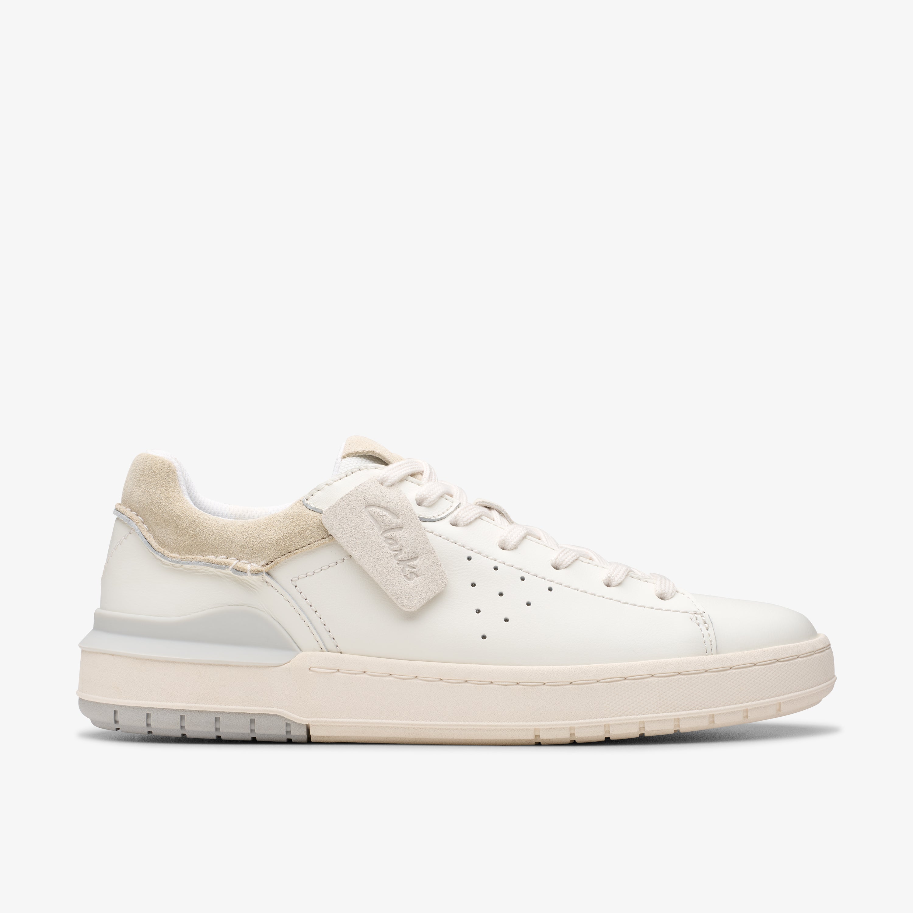 クラークス Clarks Courtlite2 Run / コートライト2ラン （ホワイトレザー） ホワイトレザー