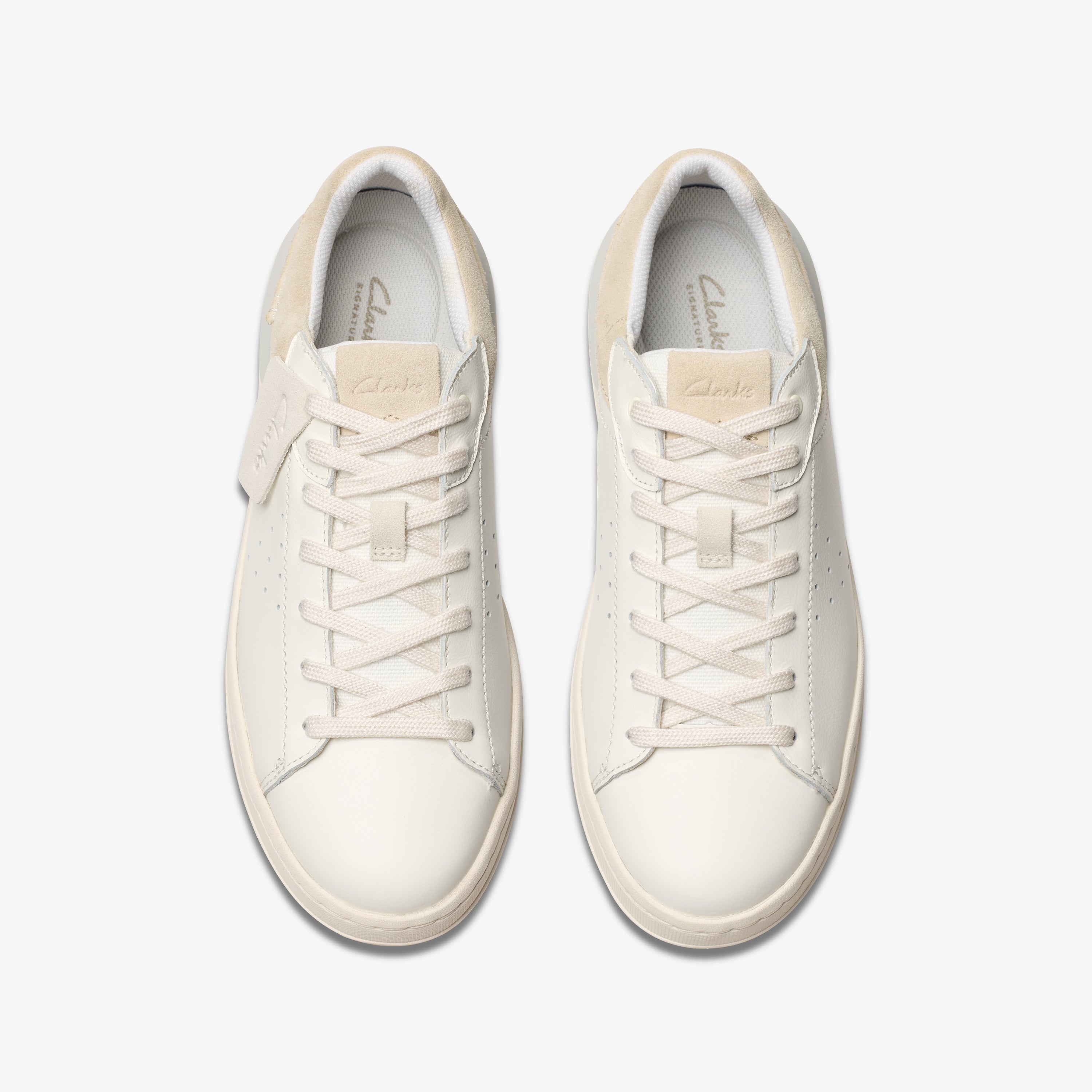 クラークス Clarks Courtlite2 Run / コートライト2ラン （ホワイトレザー） ホワイトレザー
