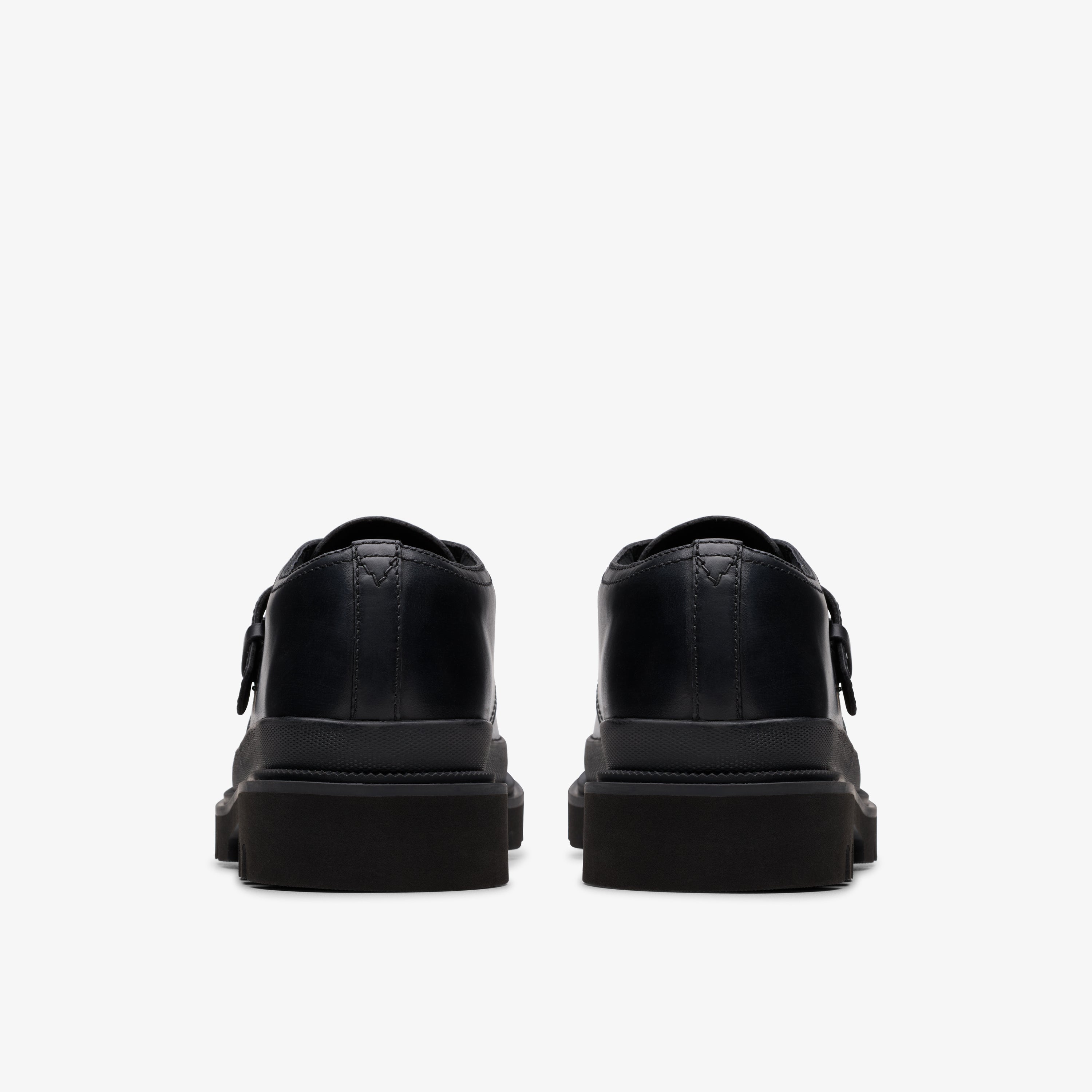 クラークス Clarks Badell Monk / バデルモンク （ブラックレザー） ブラックレザー