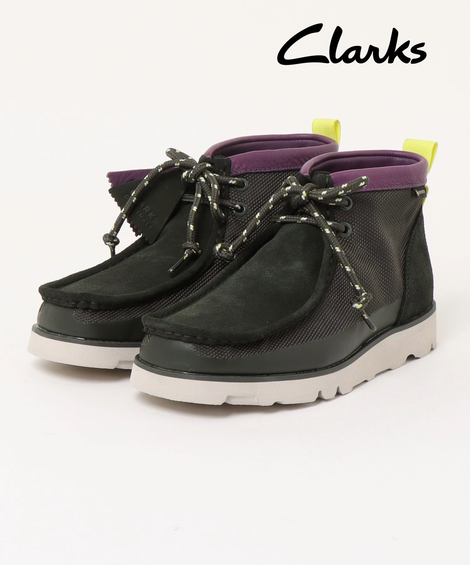 クラークス Clarks CLARKS GORETEX Wallabee 2.0 GTX ワラビー ゴアテックス （グリーン） グリーン
