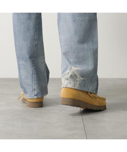 クラークス Clarks Clarks モカシン 26180638 WallabeeGTX ワラビー （GOLDEN-TAN-SUEDE/イエロー） GOLDEN-TAN-SUEDE/イエロー